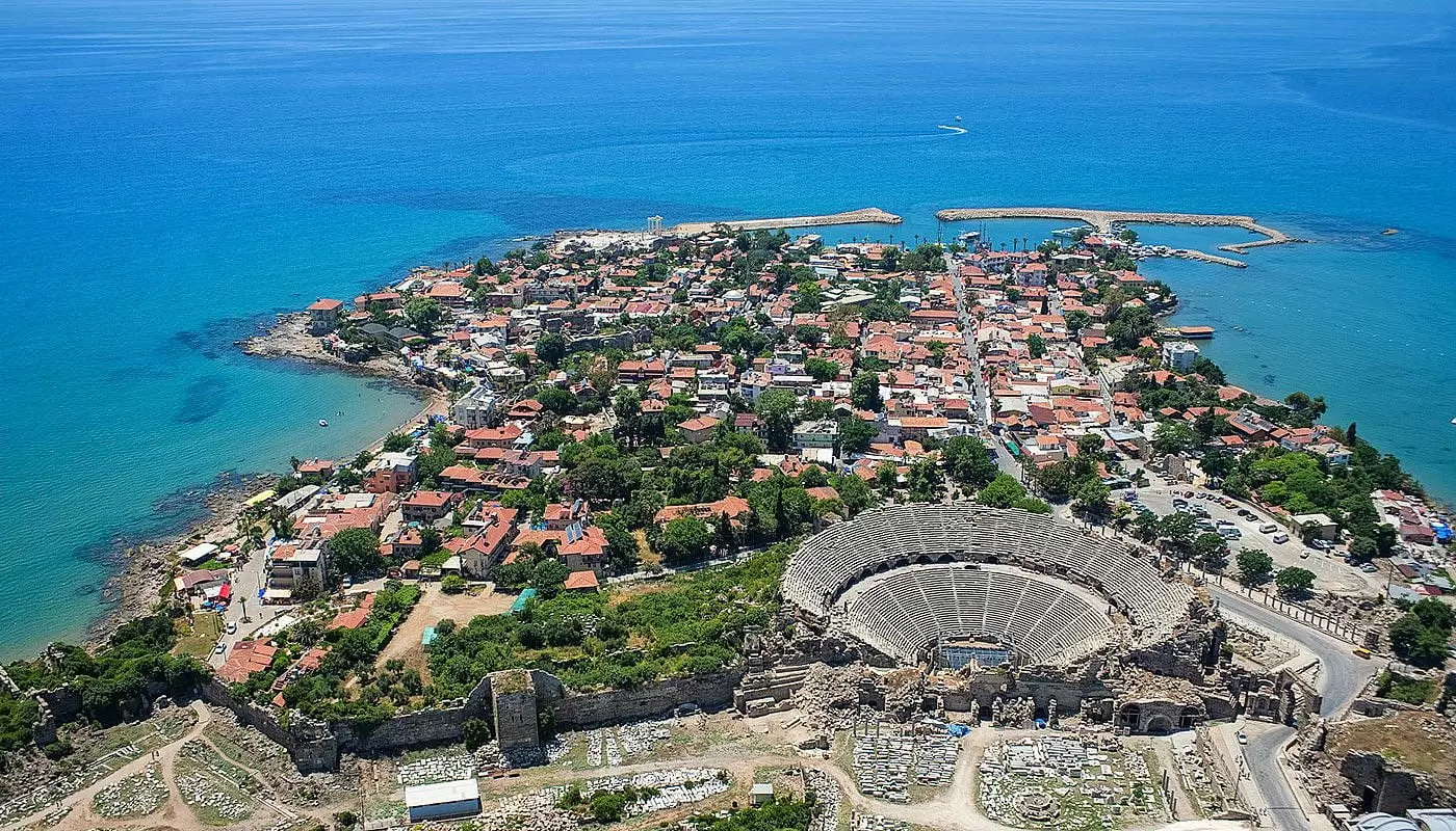 boat trips side antalya