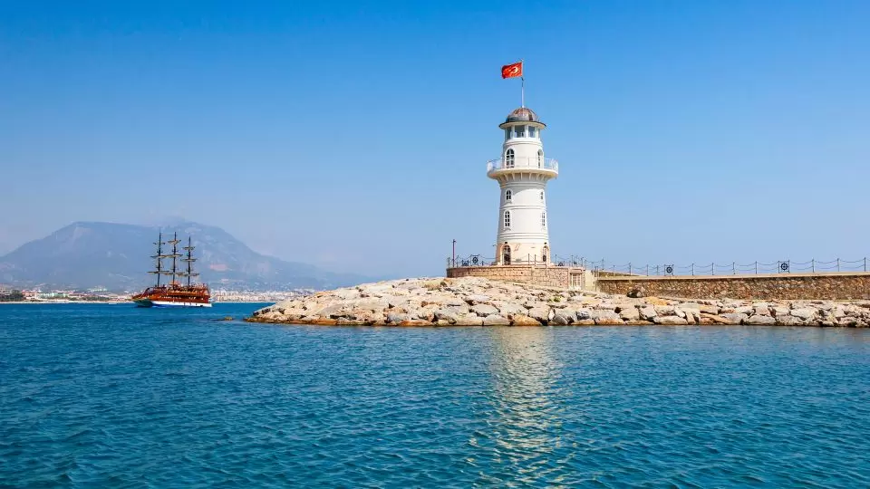 boat trips from antalya harbour